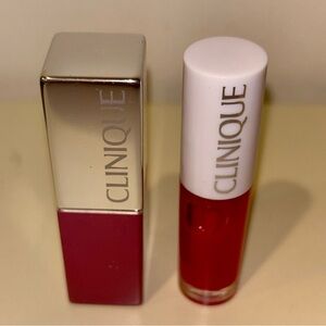 Clinique Red Lipstick and Red Lip Gloss Duo